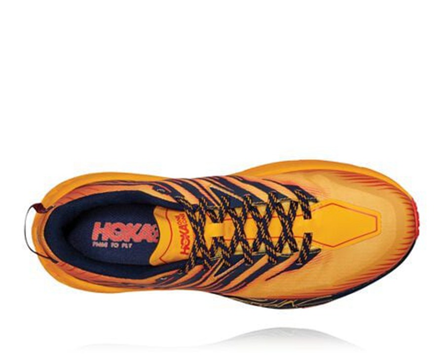 Hoka One One Spor Ayakkabı Erkek Turuncu - Speedgoat 4 - BQ0347861